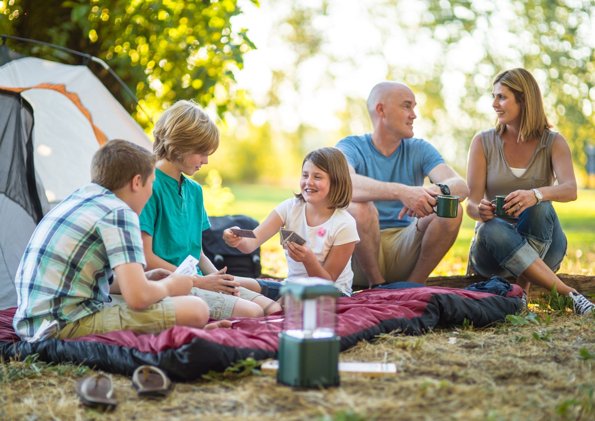 קמפינג עם ילדים